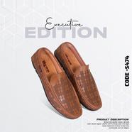 Elegance Medicated Leather Loafers SB-S474 | Executive