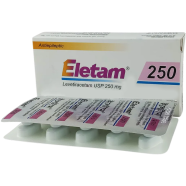Eletam 250mg Tablet 10's Strip