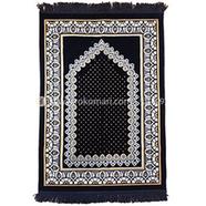 Elisa Muslim Prayer Mat Normal Jaynamaz (জায়নামায) - Navy Blue Color-Any Design icon