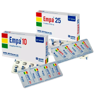 Empa 10 mg - 15's Strip Tablet icon