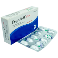 Empadi M 5mg 500mg Tablet 10's Strip