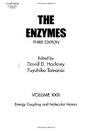 Energy Coupling and Molecular Motors Volume 23 (The Enzymes)