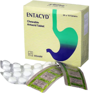 Entacyd 250 mg Plus 400 - 10's Strip Tablet icon
