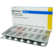 Entresto 100mg Tablet 14's Strip