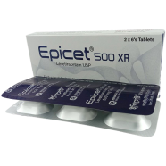Epicet XR 500mg Tablet 6's Strip