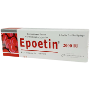 Epoetin 2000 Iu Iv/Sc Injection 2000 Iu Pre-Filled Syringe