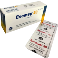 Esomep 20 mg - 10's Strip Tablet icon