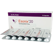 Esonix 20 mg 14's Strip Capsule icon