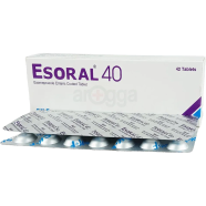 Esoral 40 mg 14's Strip Tablet icon