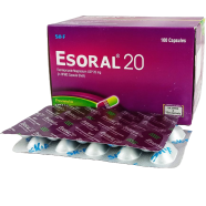 Esoral 20 mg Capsule 10's Strip