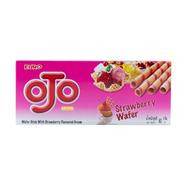 Euro Ojo Strawberry Flavoured Cream Wafer Stick 17 gm - 142700304