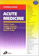 Evidence-Based Acute Medicine