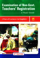 Examination Of Non-Govt. Teacher's Registration A Study Guide