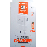 Excel E-103 QC 3.0 Fast Charger Type C 21W With Cable -3.0A