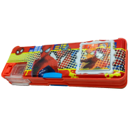 Exclusive Colorful Multifunctional Pencil Box | Cute Design With Calculator And Pencil Sharpener - Perfect For Kids And Adults (pencilbox_2_Spiderman) Spider-Man - 240317963
