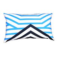 Exclusive Cushion Cover, Blue And Black 20x12 Inch - 78163