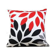 Exclusive Cushion Cover, Red, Black, Ash 18x18 Inch - 79034