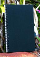 Executive Series Black Spiral(Black) Notebook