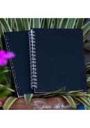 Executive Series Black Spiral(Black and White) Notebook 2-Pack
