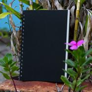 Executive Series Black Spiral Compress Notebook