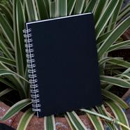 Executive Series Black Spiral Large Notebook