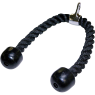 Exercise Triceps Rope - Black icon