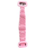 Exfoliating Shower Washing Belt – Double-Sided Body Scrubber for Back And Full Body Cleaning (Multicolor) icon