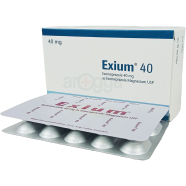 Exium 40 mg 10's Strip Capsule