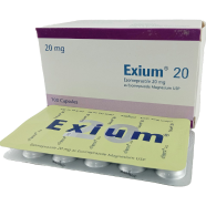 Exium 20 mg - 10's Strip Capsule icon