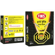 FINIS Black Booster Mosquito Coil- 1 Box - FG1009