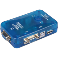 FJGear KVM Switeh 2 Port FJ-102UK-T KVM Switch 2 Port