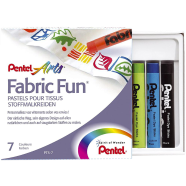 Fabric Fun Pastel Dye Stick 7 Colors Set - PTS-07