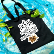 Fabric Hand Tote Bag With Zipper - BG-144
