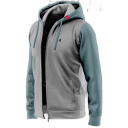 FabrilifeMens Multi-Shades Hoodie - Monument