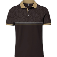 Fabrilife Classical Edition Single Jersey Knitted Polo- Umber