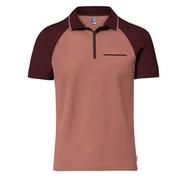 Fabrilife Classical Edition Single Jersey Knitted Zipper Polo- Rediant