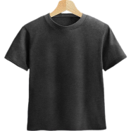 Fabrilife Kids Premium Blank T-Shirt - Anthra Melange icon