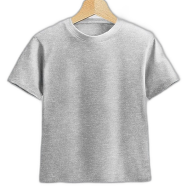 Fabrilife Kids Premium Blank T-Shirt - Gray Melange icon