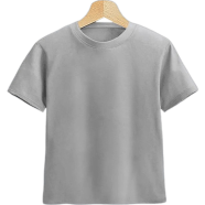 Fabrilife Kids Premium Blank T-Shirt - Silver icon