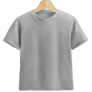 Fabrilife Kids Premium Blank T-Shirt - Silver icon