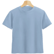 Fabrilife Kids Premium Blank T-Shirt - Sky_Blue