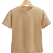 Fabrilife Kids Premium Blank T-Shirt - Tan icon