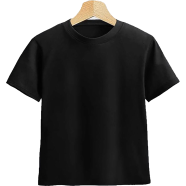 Fabrilife Kids Premium Blank T-shirt - Black icon