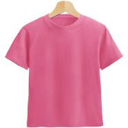 Fabrilife Kids Premium Blank T-shirt - Deep Pink icon