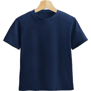 Fabrilife Kids Premium Blank T-shirt -Navy