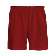 Fabrilife Kids Premium Cotton Shorts - Red