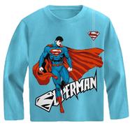 Fabrilife Kids Premium Full Sleeve T-Shirt - Superman
