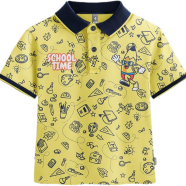 Fabrilife Kids Premium Polo T-Shirt - School Time