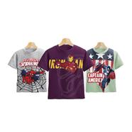 Fabrilife Kids Premium T-Shirt - Spiderman, Ironman, Captain America