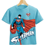 Fabrilife Kids Premium T-Shirt - Superman icon